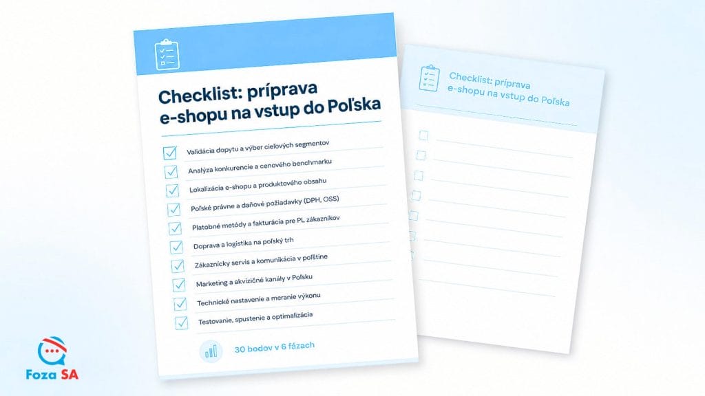 Bezplatný checklist prípravy e-shopu na vstup do Poľska na stiahnutie